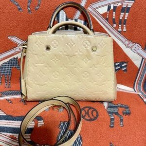 LOUIS VUITTON ❤️🌟CA1165 VERNIS MONOGRAM MONTAIGNE BB⭐️